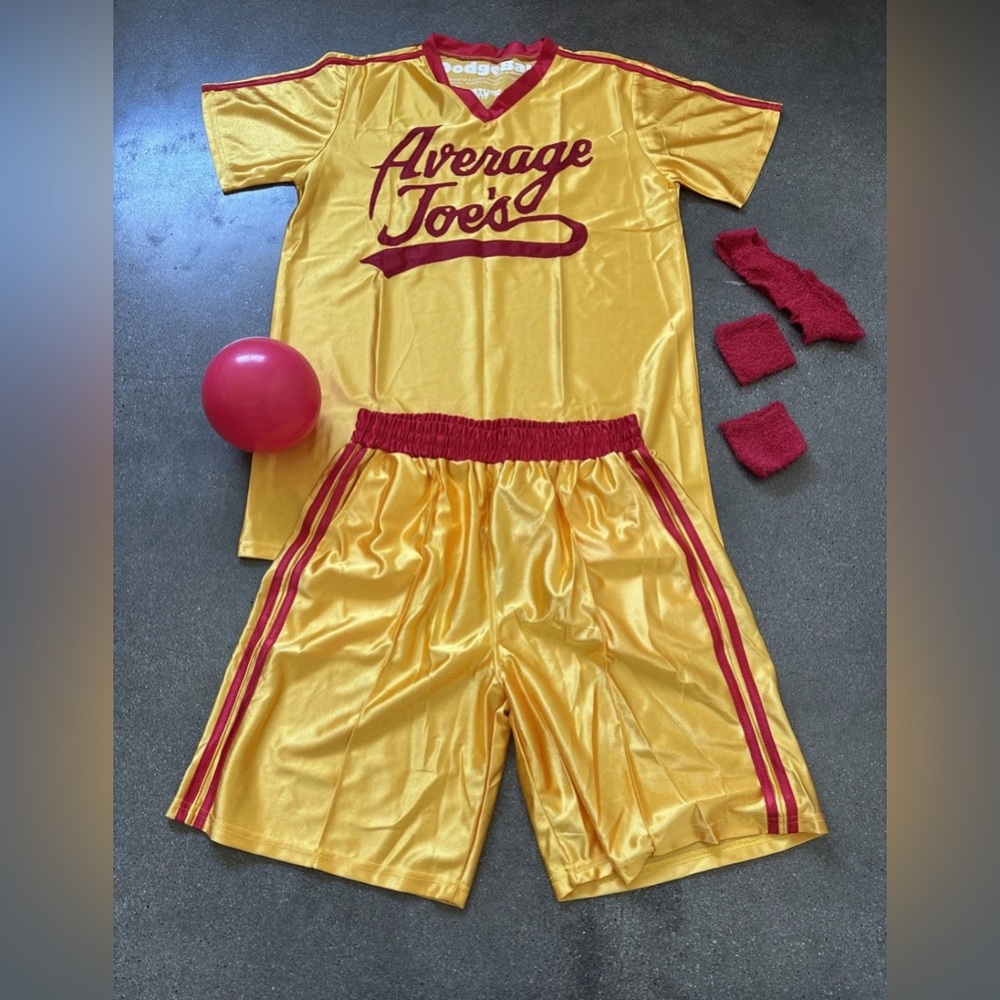 Average Joe’s dodge ball Halloween Costume Set